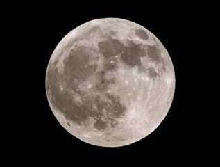 Penumbral phase of total Lunar eclipse visible at Bahrain on 07 September 2025.