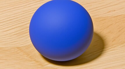 Clean matte sphere casting defined shadow captured in 4K with 50mm macro lens clarity light balance