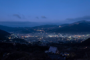 由布院の夜景