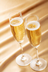 シャンパンで祝う特別な日