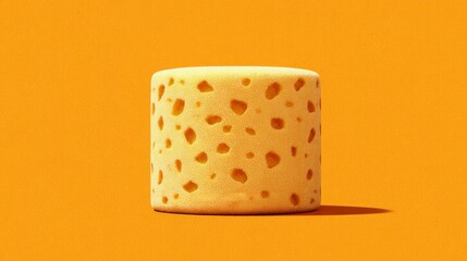 Single Swiss Cheese Cylinder.