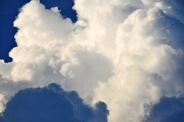 blue sky with clouds