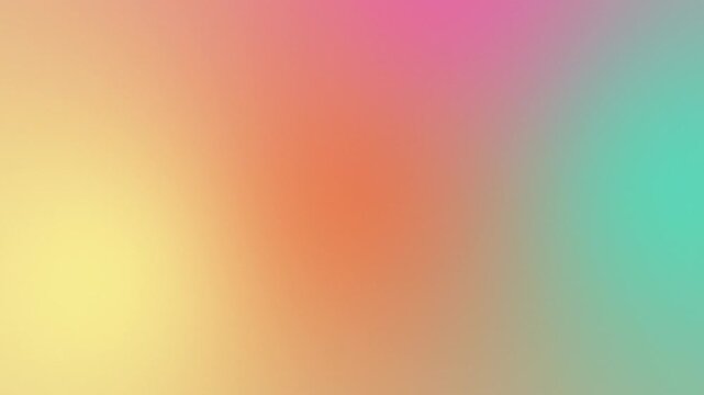 Red, yellow, and green Colors Gradient Loop Animation