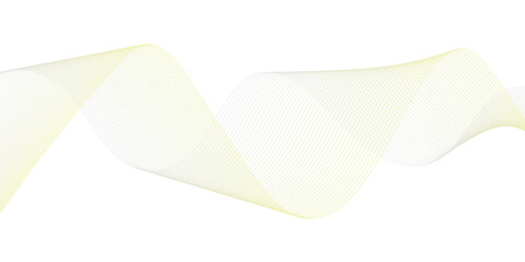 Premium design with wave line pattern background vector. Stylish light color wave line on white background.
