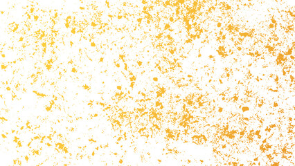 Luxury gold glitter splatter with sparkling confetti particles on transparent background