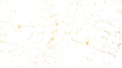 Golden foil frame with glitter sparkle splatter border and shiny brush stroke transparent