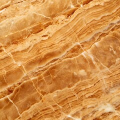 Obraz premium Abstract swirling pattern of warm orange and white marble with intricate veining and texture