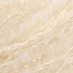 Naklejka premium Closeup of a polished beige marble surface with subtle, flowing creamcolored veins