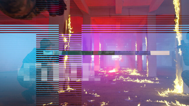 Glitch Transition Data Hack 06