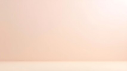Plain pastel wall and floor background studio