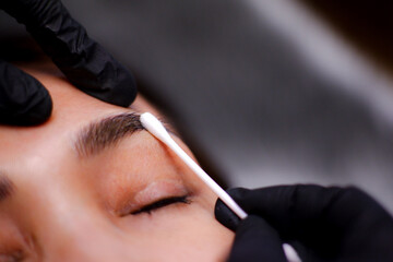Microblading and aftercare.