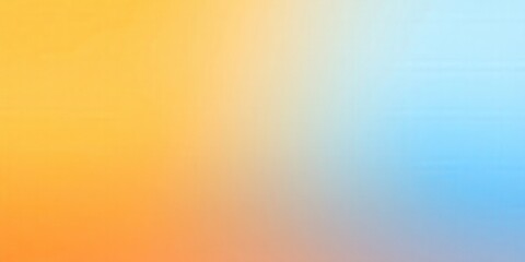 Obraz premium This is a beautiful gradient with transitions of yellow, orange, and blue colors that form an abstract background.