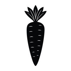 carrot isolated on white background