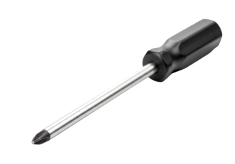 Precision Phillips Screwdriver Closeup View of a Professional Tool on transparent background