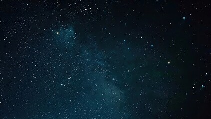 Obraz premium A breathtaking view of a starry night sky filled with twinkling stars and the Milky Way