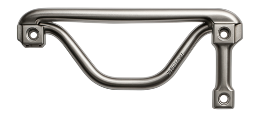 Bicycle saddle rail with titanium construction