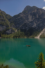 Obraz premium Lago di Braies