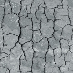 Close up of dry cracked earth texture abstract natural pattern background
