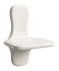 Ceramic wall mount with shelf