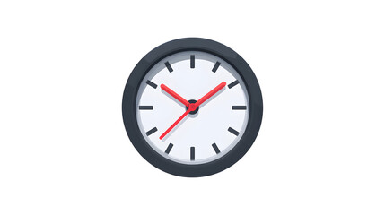A clock with the hands on the number 12 and 3