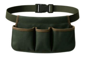 Garden tool belt with adjustable straps
