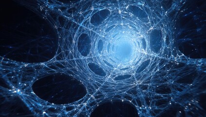 Naklejka premium Abstract network tunnel (2)