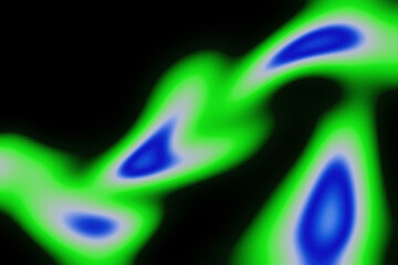 Aurora Heat Flow Background