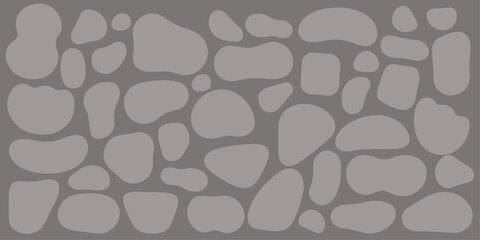 Giraffe skin texture seamless pattern vector. Simple monochrome spotted animal endless texture. Perfect for fabric, textile, etc. Trendy texture for fabric print wallpaper banner. Vector illustration.