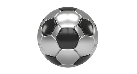 Fototapeta premium Soccer ball isolated on transparent background