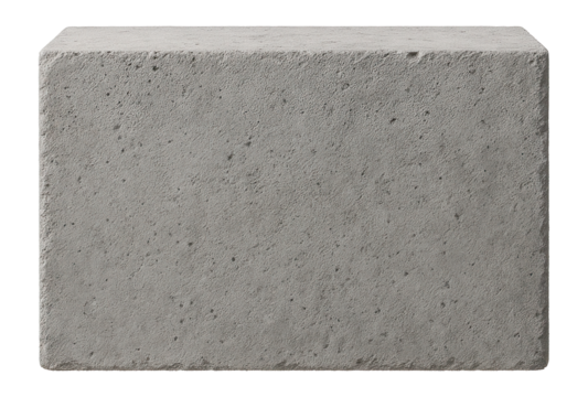 Concrete block with load-bearing capabilities