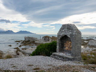 Whaling remnants at Kaikoura, New Zealand
