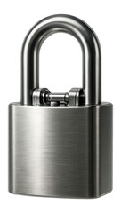 Fototapeta premium High-security padlock with a dual locking mechanism