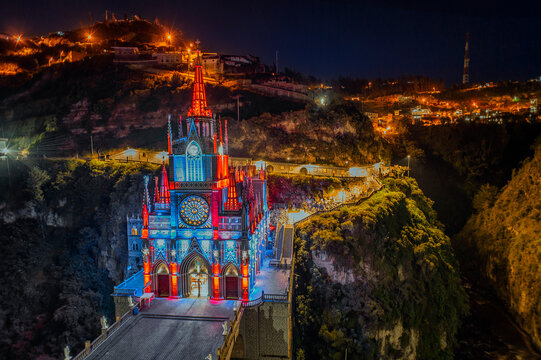 Las Lajas Sanctuary Ipiales, Nari&ntilde;o, Colombia