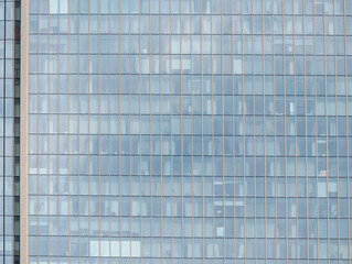 blue wall business buildings architectural background