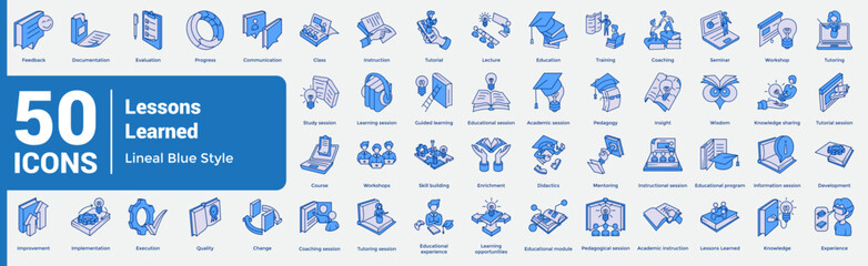 Lessons Learned Bundle H50 Lineal Blue