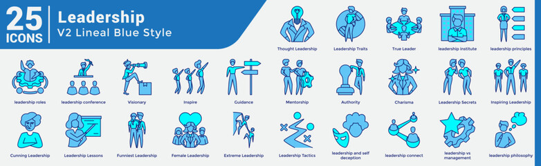 Leadership Bundle H25 V02 Lineal Blue