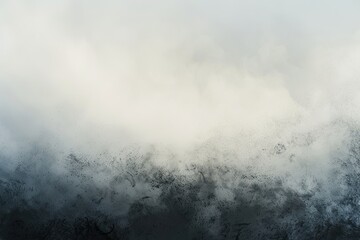 Obraz premium Abstract foggy landscape with swirling clouds and dark textures, evoking mystery and depth