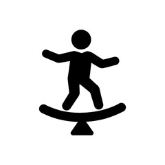 Playground See-saw icon