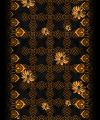 front back sleeve digital print pattern