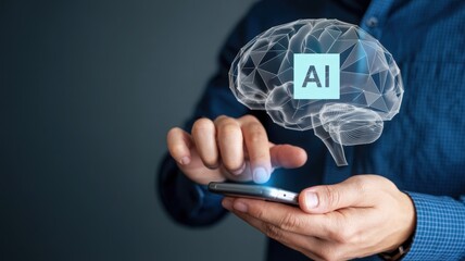 Artificial Intelligence Brain Power on Mobile Device