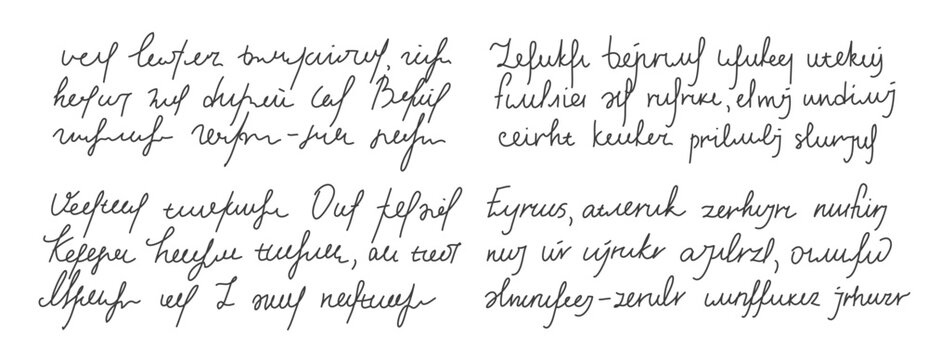 Hand written scribble text with cursive penmanship style for diary entries and personal correspondence. Flowing script of authentic handwritten communication with organic ink strokes and letterforms.