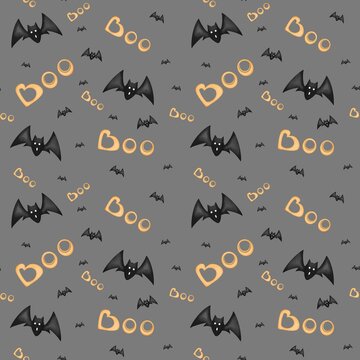 15 Halloween Seamless pattern, 300 DPI, 5000xx5000 px