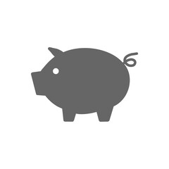 Piggy bank savings icon / 貯金箱・節約のアイコン