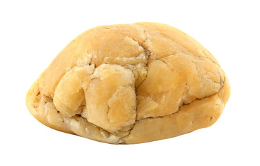 1 stone isolated on white background.