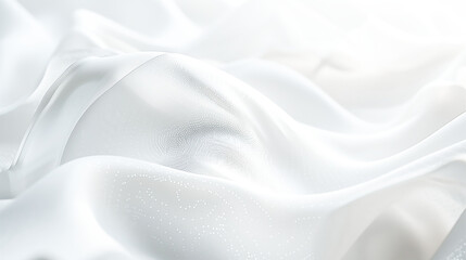 Obraz premium Flowing white-gray liquid pattern with soft gradients.