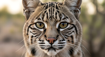 Obraz premium Majestic bobcat portrait