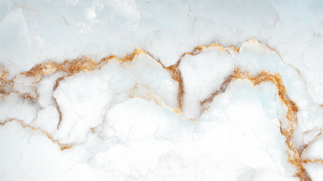 Refined marble texture with shimmering golden lines.