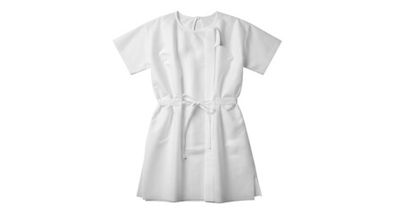 White Surgical Gown | Medical Uniform for Healthcare Professionals, Hospital Apparel, Surgery Room Attire