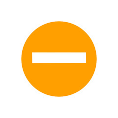 No Entry Icon／禁止マーク・進入禁止アイコン	