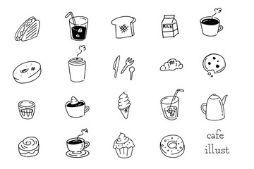 カフェイラスト